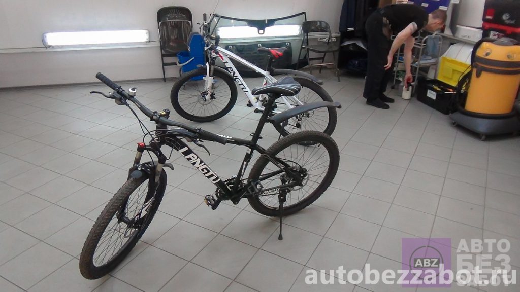 Антигравийная защита велосипеда