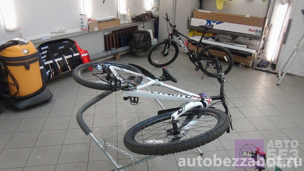 Антигравийная защита велосипеда