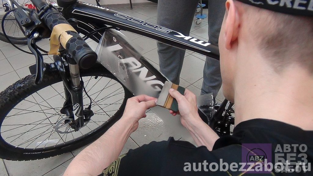 Антигравийная защита велосипеда