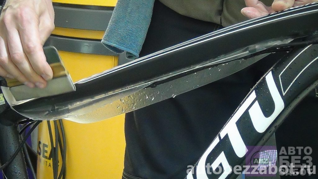 Антигравийная защита велосипеда