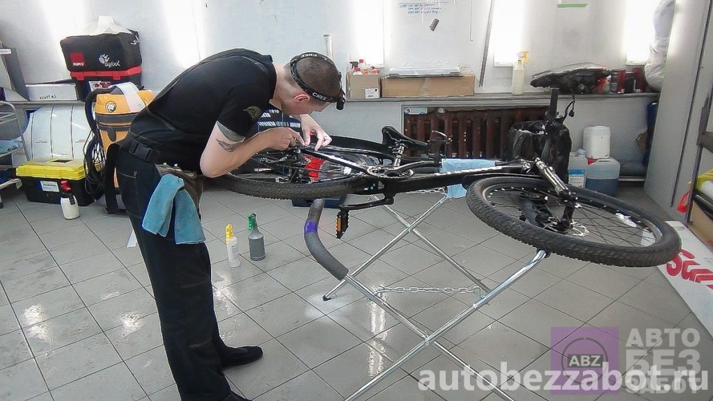 Антигравийная защита велосипеда