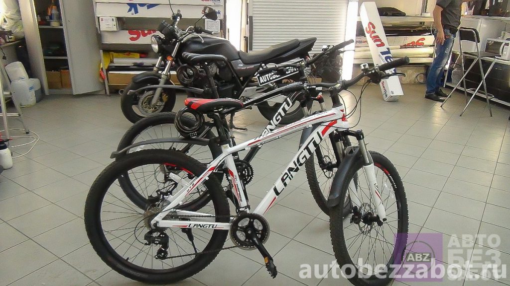 Антигравийная защита велосипеда