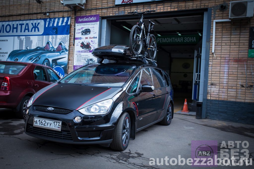 Фото антигравийной защиты машины для путешествий