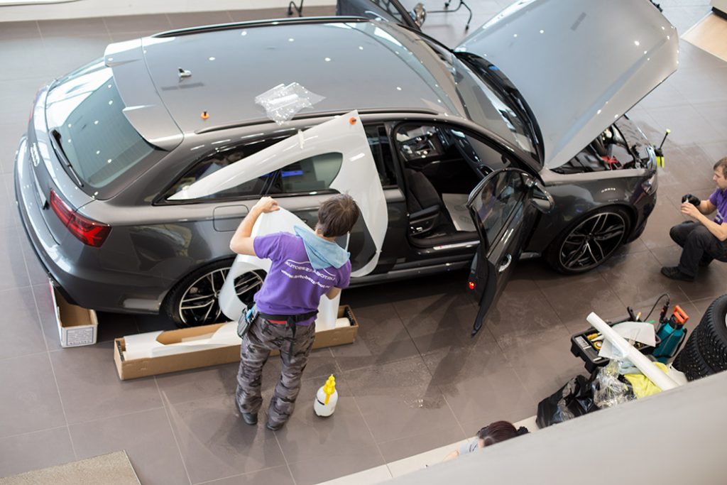 Мастер-класс по антигравийной защите