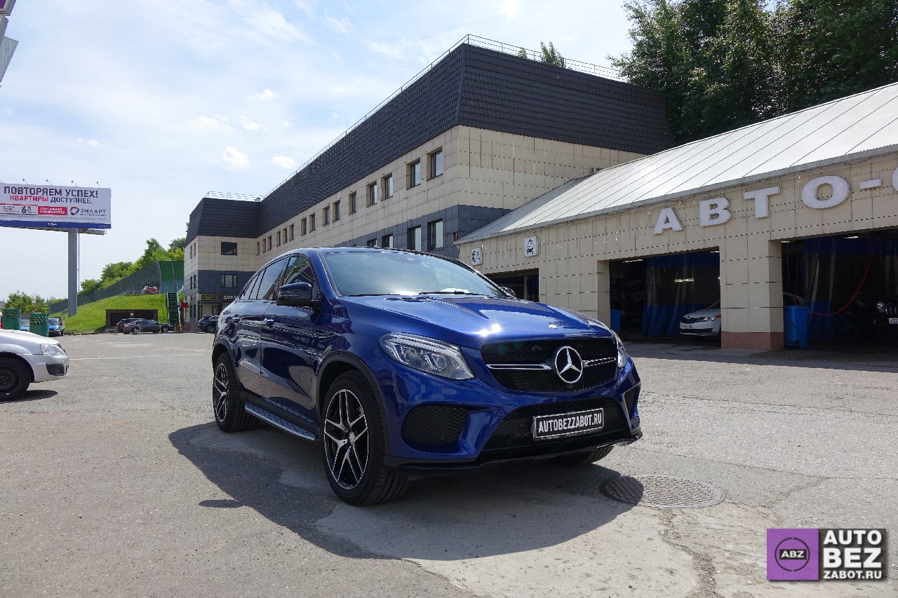 Фото Покрыли матом Mercedes-Benz GLE Class Coupe.