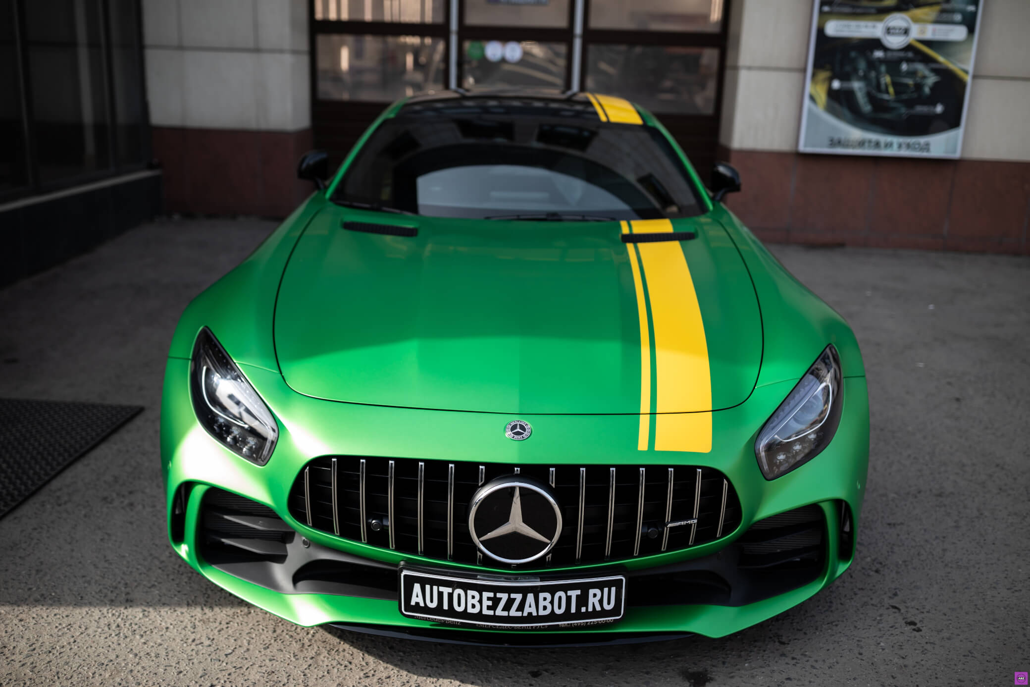 Фото Как защищали зверя “Зеленого ада” — Mercedes-Benz AMG GT R