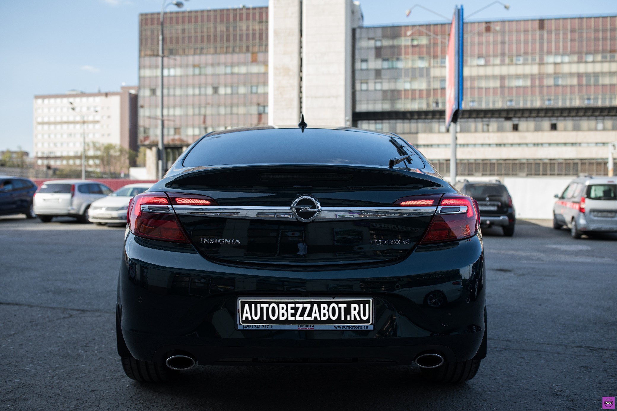 Фото Opel Insignia — как не надо делать