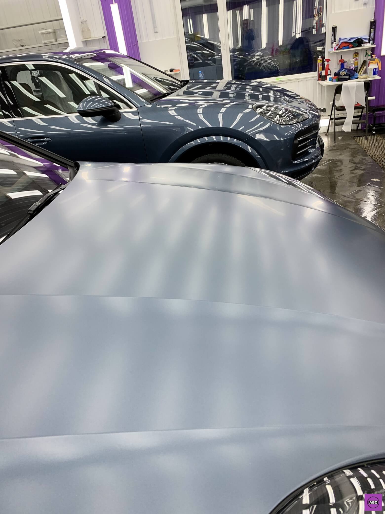 Фото Матовый или глянцевый полиуретан для Porsche Cayenne