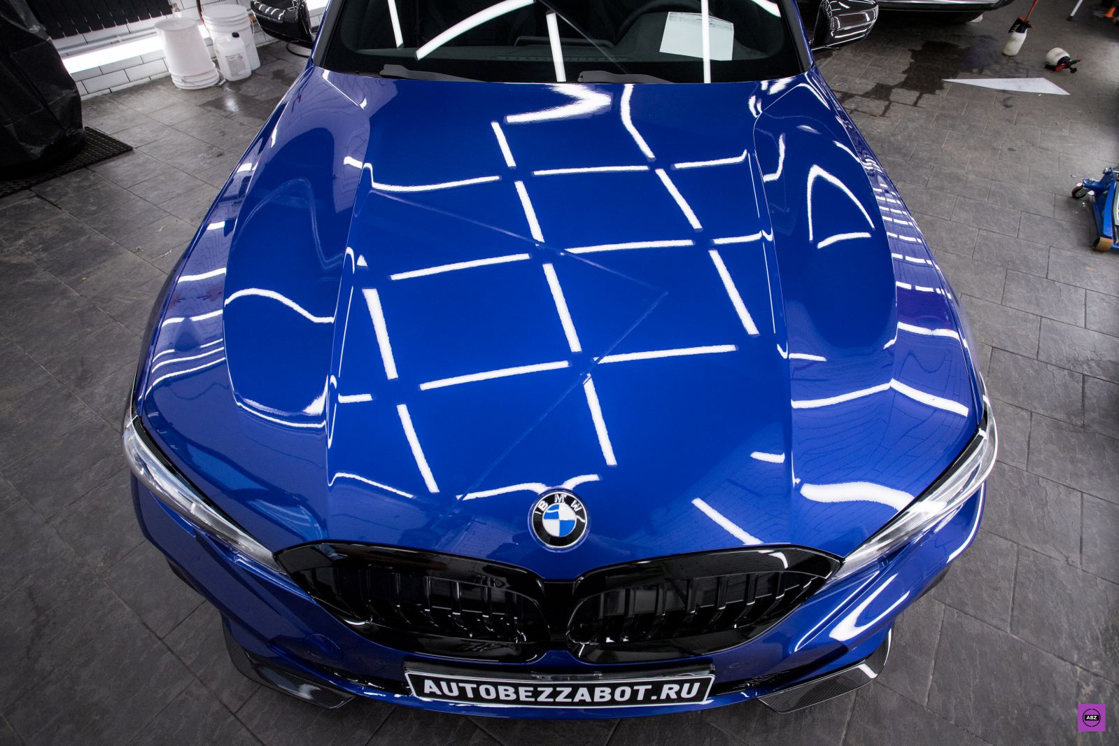 Фото полировки автомобиля BMW 3