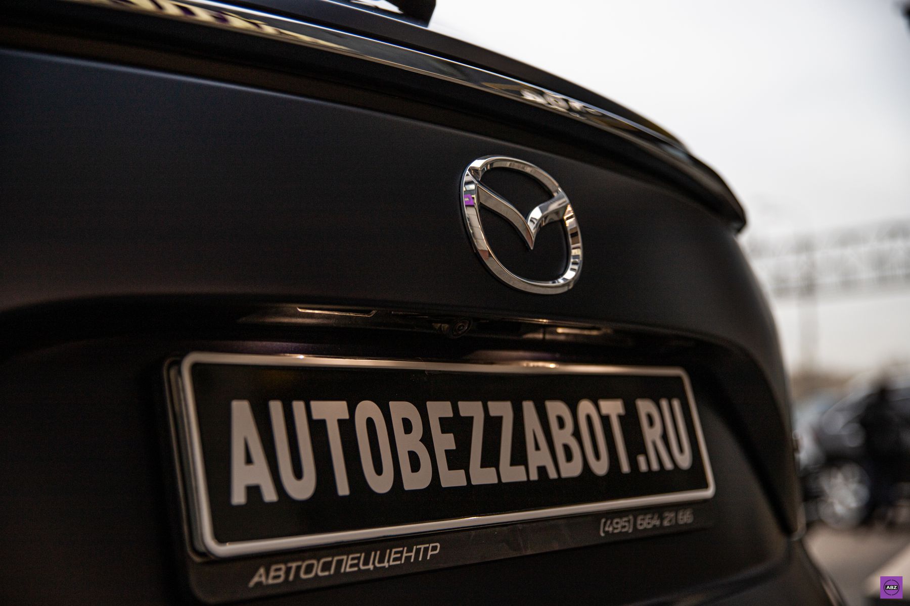 Фото Mazda CX-9 под защитой матового полиуретана