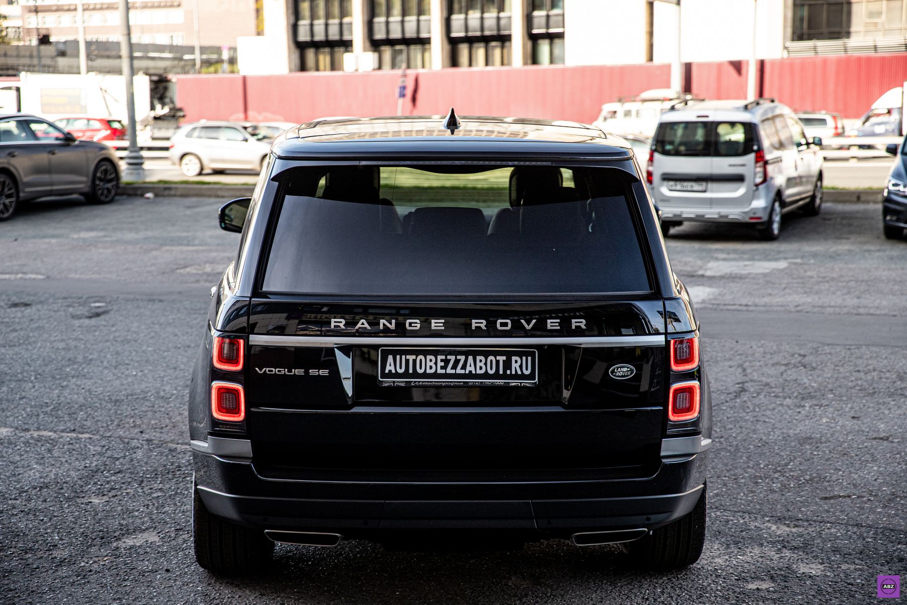 Фото Путешествие Range Rover Vogue Se из Петербурга в Москву для защиты в АвтоБезЗабот