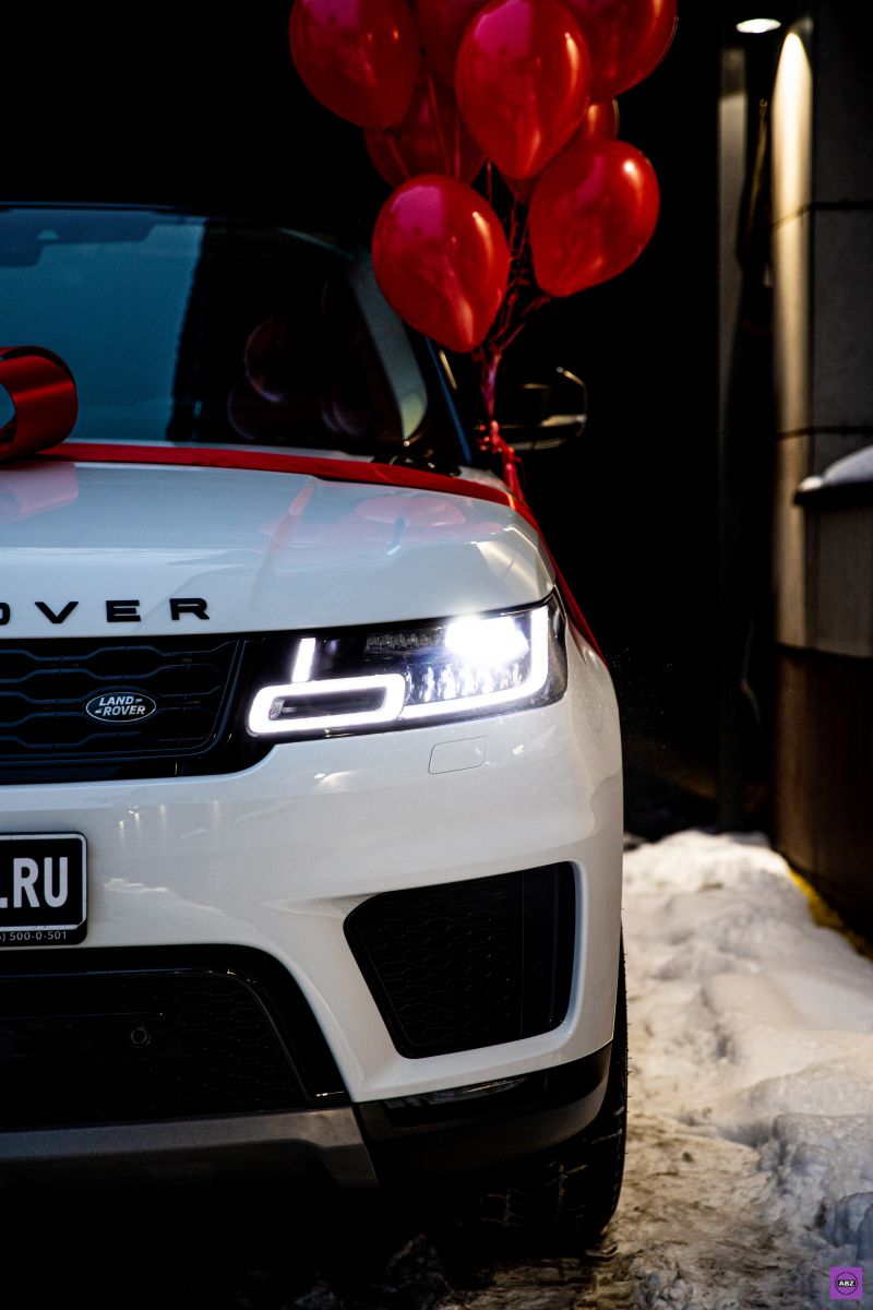 Фото Романтичный и практичный Range Rover в День святого Валентина