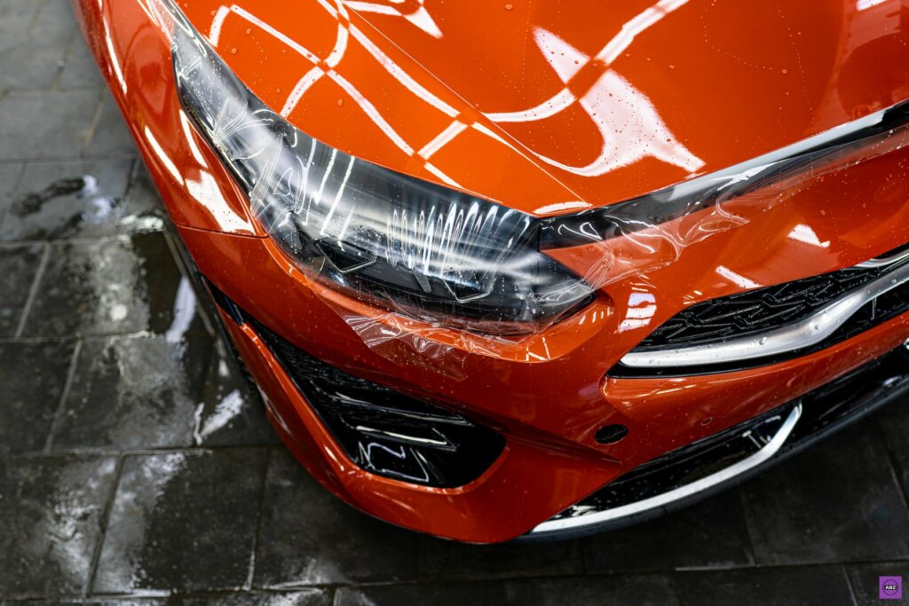 Оклейка Kia плёнкой: защита и стиль 6 оклейка Kia плёнкой — KIA Ceed Оранжевый