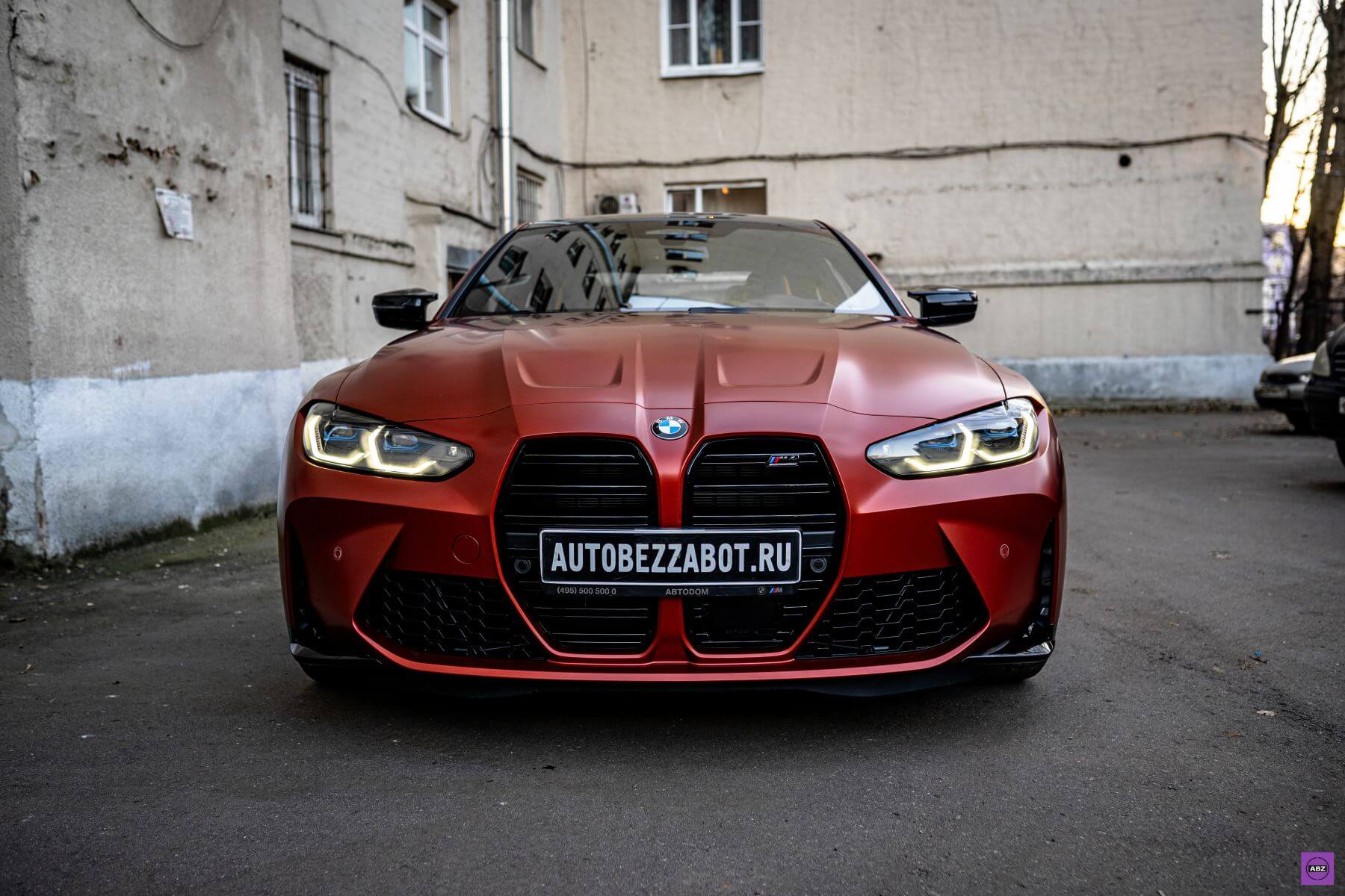 Фото Немецкий спорткар BMW M4 — посмотрите, что может полиуретан сделать с машиной