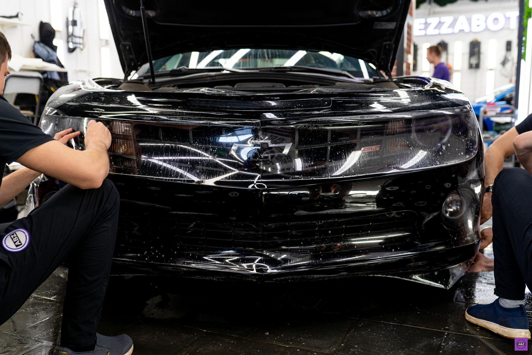 Фото Положительные эмоции от защищенного Chevrolet Camaro
