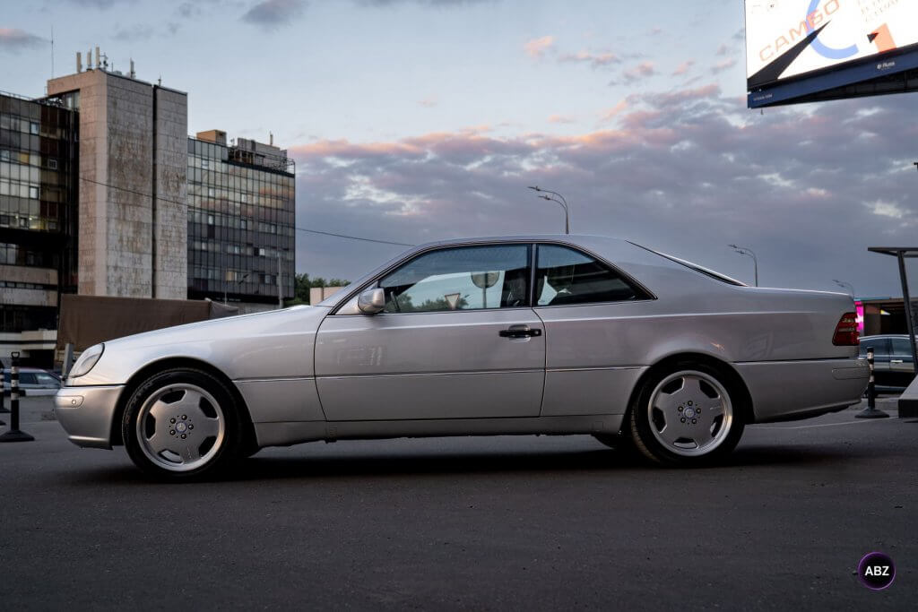 Оклейка Mercedes S-Class плёнкой: гид 1 оклейка Mercedes S-Class плёнкой — Mercedes-Benz S-Class Coupe C140 Металлик