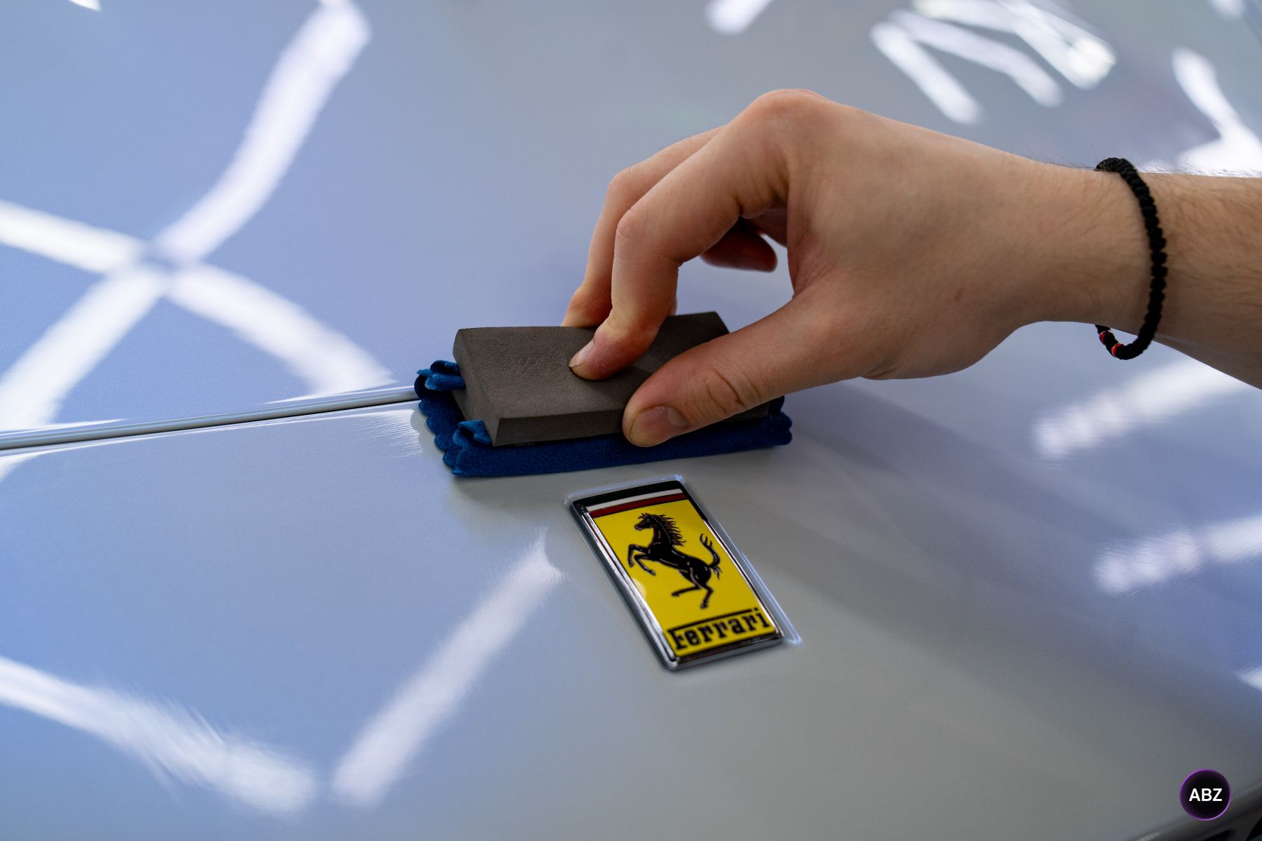 Детейлинг Ferrari Roma Spider — блеск снаружи, чистота внутри 6 Фото Детейлинг Ferrari Roma Spider — блеск снаружи, чистота внутри