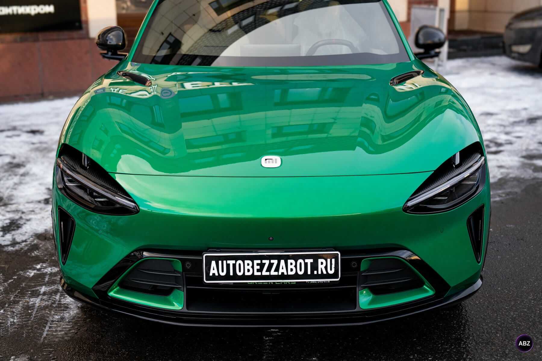 Как защитить зелёный Xiaomi YU7 от сколов и шума дороги 11 Фото Как защитить зелёный Xiaomi YU7 от сколов и шума дороги