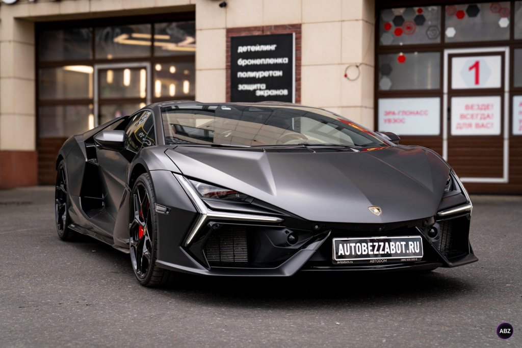 Детейлинг суперкаров: защита и уход за люксом 3 детейлинг суперкаров — Lamborghini Revuelto Черный