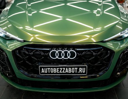 Фото бронирования фар автомобиля Audi Q5L