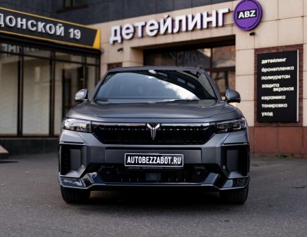 Фото бронирования фар автомобиля Voyah Free