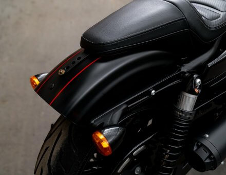 Фото оклейки пленкой мотоцикла Harley-Davidson Sportster Roadster XL1200CX