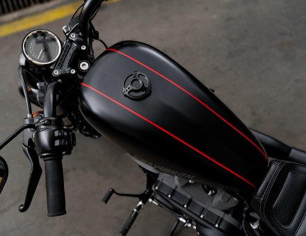 Фото оклейки пленкой мотоцикла Harley-Davidson Sportster Roadster XL1200CX