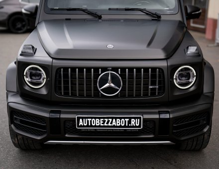 Фото бронирования фар автомобиля Mercedes-Benz G63