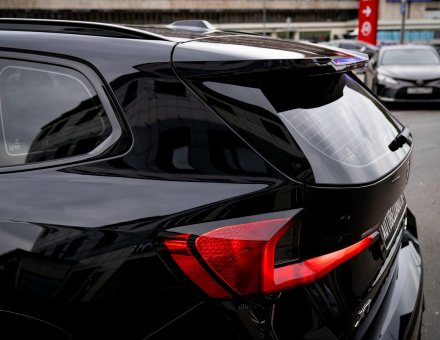 Фото оклейки антигравийной пленкой BMW X1